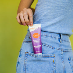 Lume Lavender Sage scent close-up promotes daily freshness
