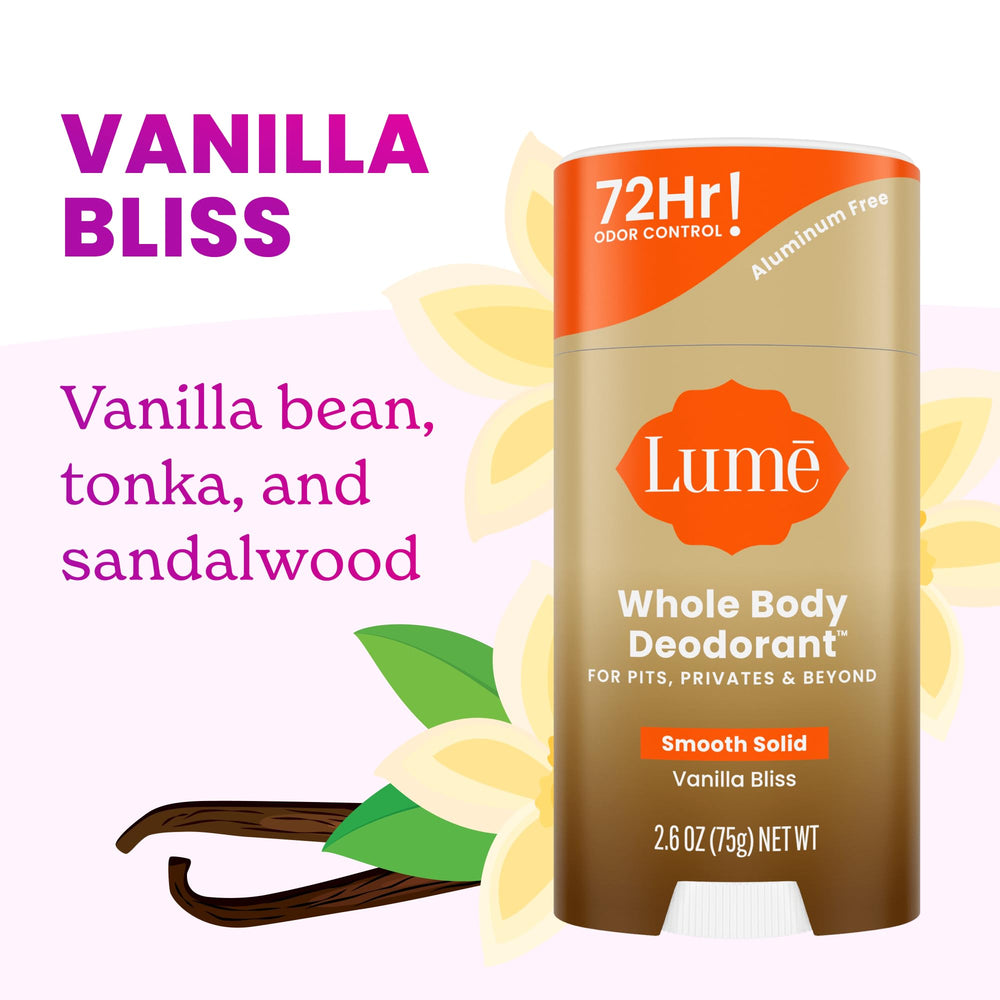 Smooth glide application of Lume on skin, emphasizing ease of use