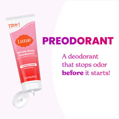 Lume Invisible Cream tube close-up shows smooth rub-in application without residue.