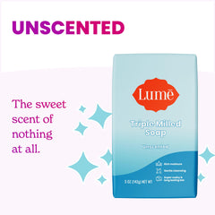 Lume invisible cream tube deodorant with discreet odor protection and a seamless finish.