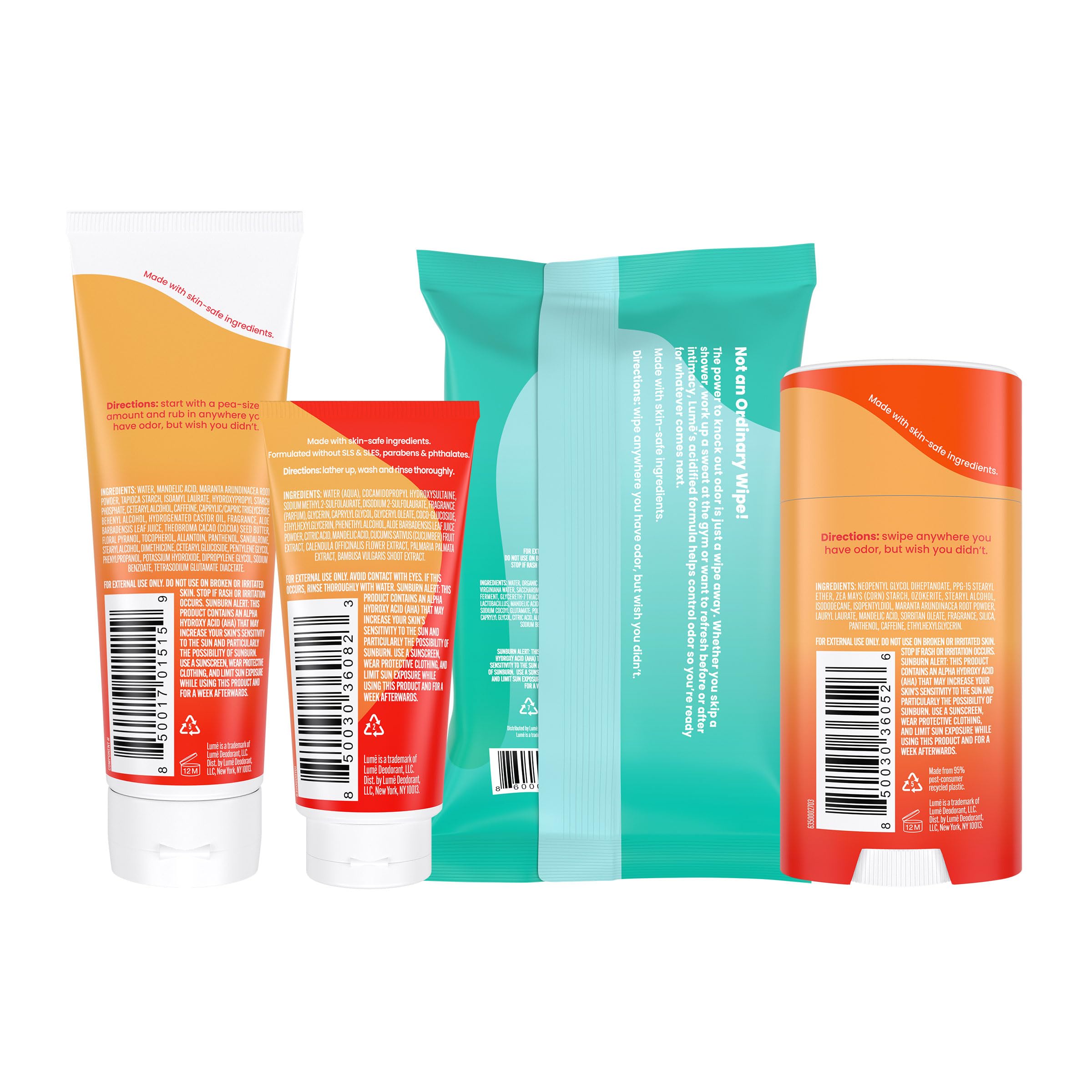 Lume invisible cream tube image for a clean, residue-free protection
