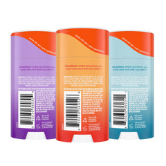 Lume lavender-sage scent with underarm application shows long-lasting odor defense.