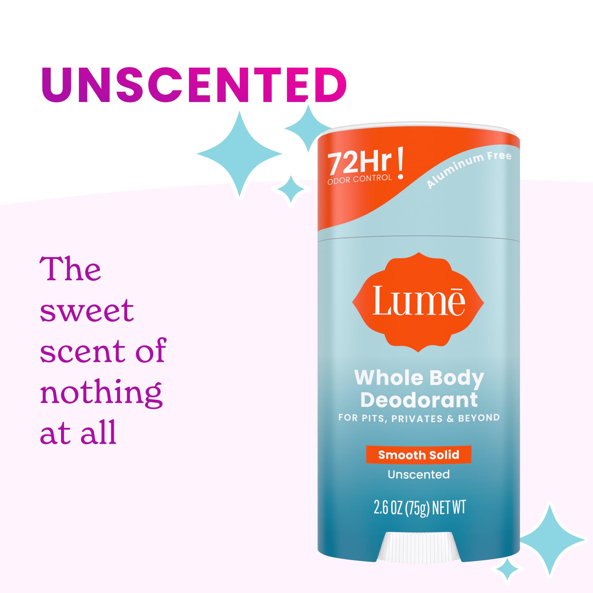 Lume odor-control feet addresses foot odor with discreet, on-the-go freshness.