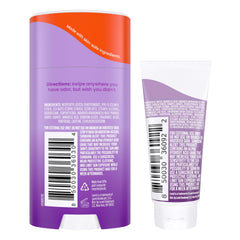 Lume bundle packaging highlights compact, travel-friendly duo for on-the-go odor control.