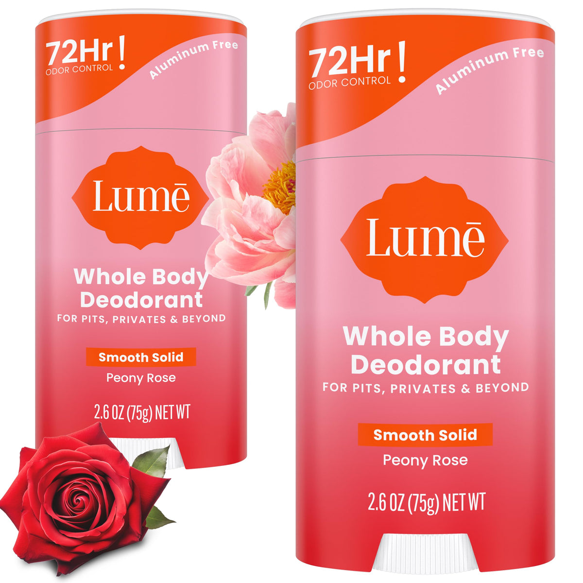 Lume smooth solid application for all-over odor control