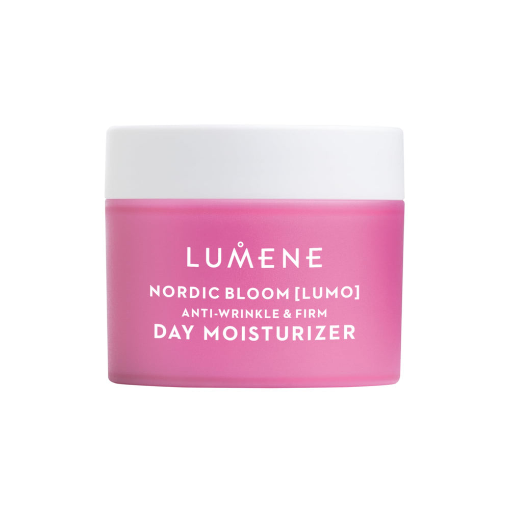Lumene Nordic Bloom anti-wrinkle jar for firmer, radiant skin.