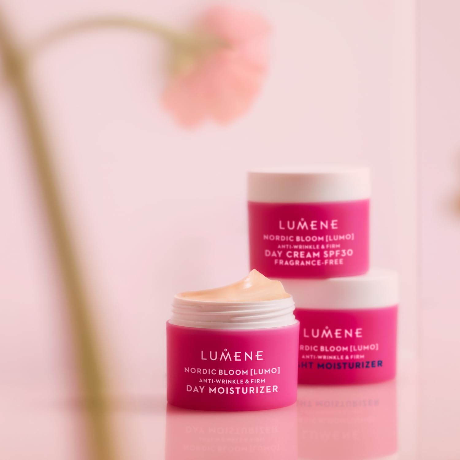 Lumene Nordic Bloom sea buckthorn oil nourishes for smoother skin.