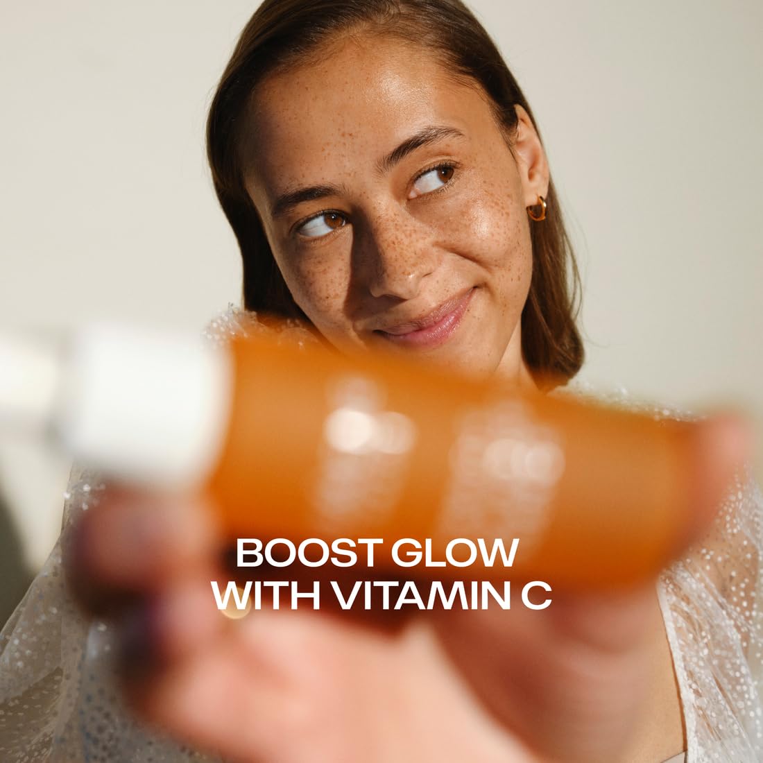 Lumene Nordic-C Valo Glow Boost Serum morning routine ready for daily use
