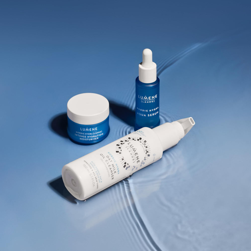 Lumene Nordic Hydra Lahde Nordic birch sap focus emphasizes natural hydration boost