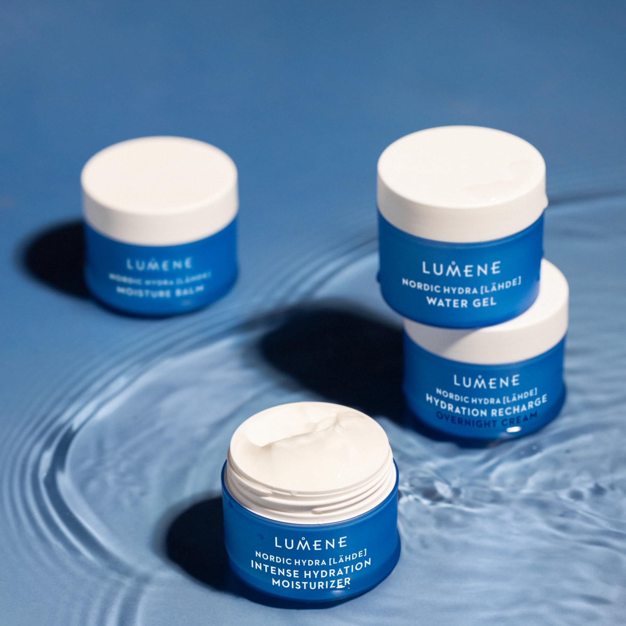 Lumene Nordic Hydra Lahde sustainability packaging image underlines circular beauty commitment
