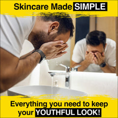 Lumin Dynamic Duo Moisturizer on face close-up demonstrates quick hydration.