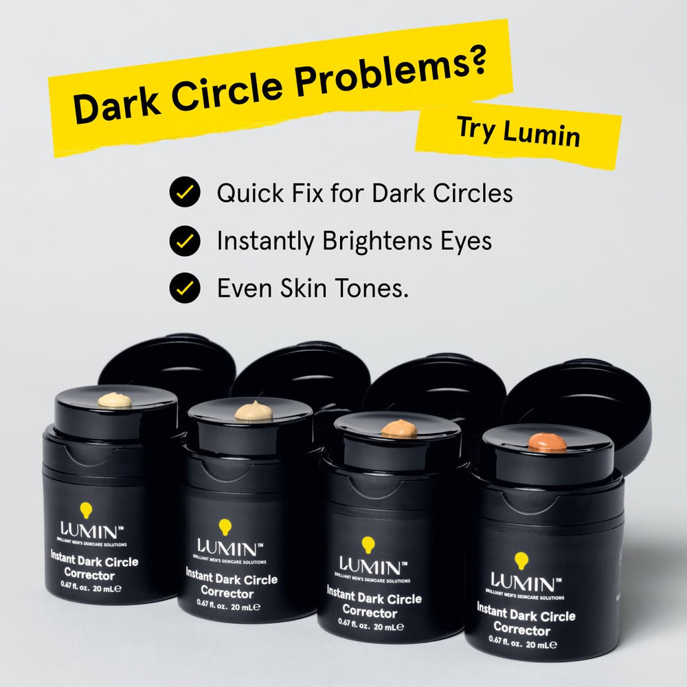 Lumin Instant Dark Circle Corrector texture reveals smooth, non-greasy finish.