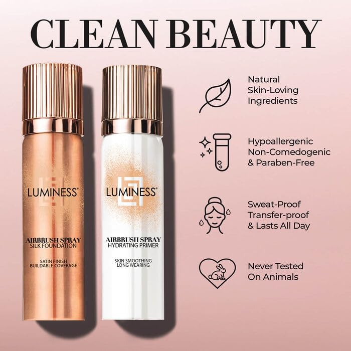 LUMINESS Buildable coverage for customizable beauty looks