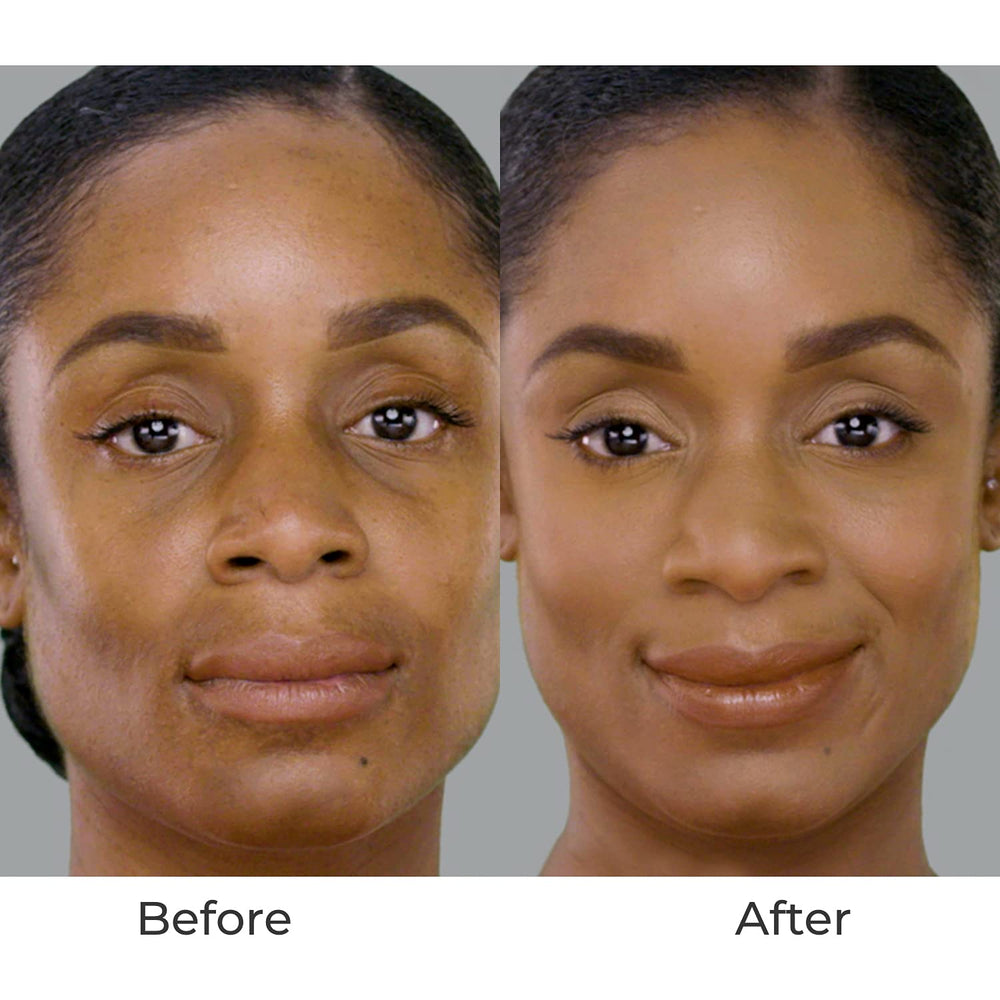Luminess at-home results showcase professional finish enabled by trusted airbrush technology.