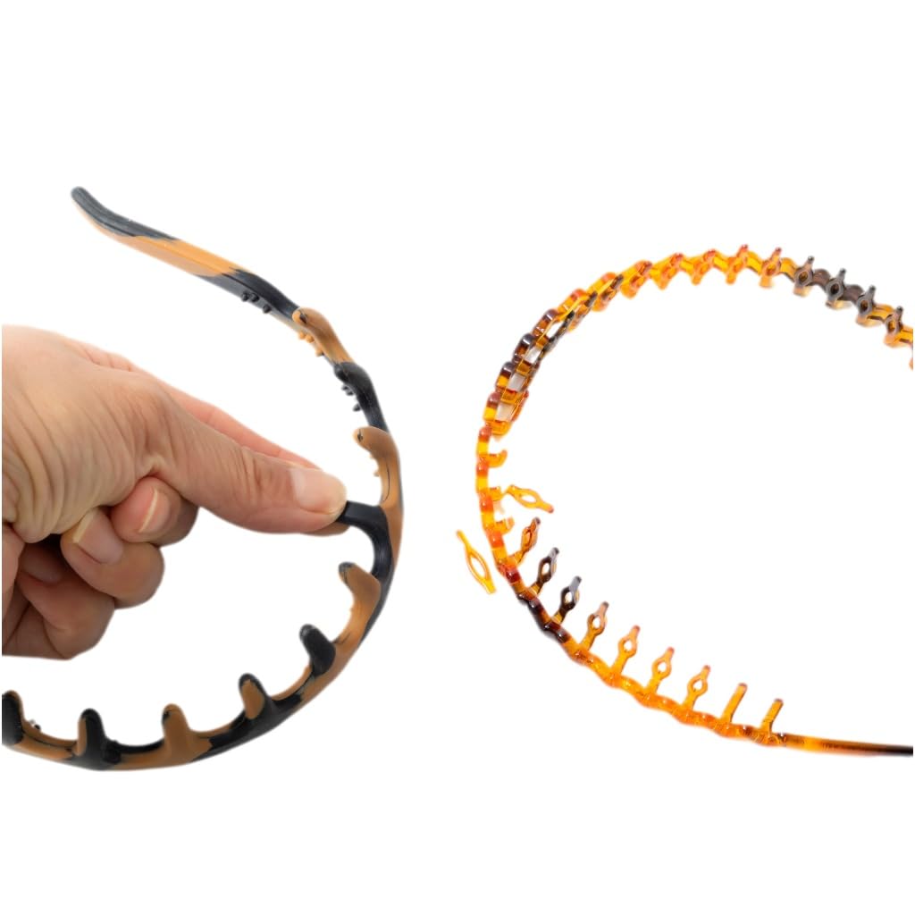 Lumitrail two-pack silicone headbands for versatile outfits
