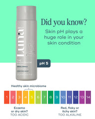 Luna Daily Feminine Wash ingredients aloe vera and chamomile soothe naturally.