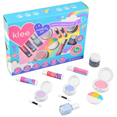 Luna Star Klee Rainier Blossom eye shadow close-up shows soft purple shade for sensitive skin