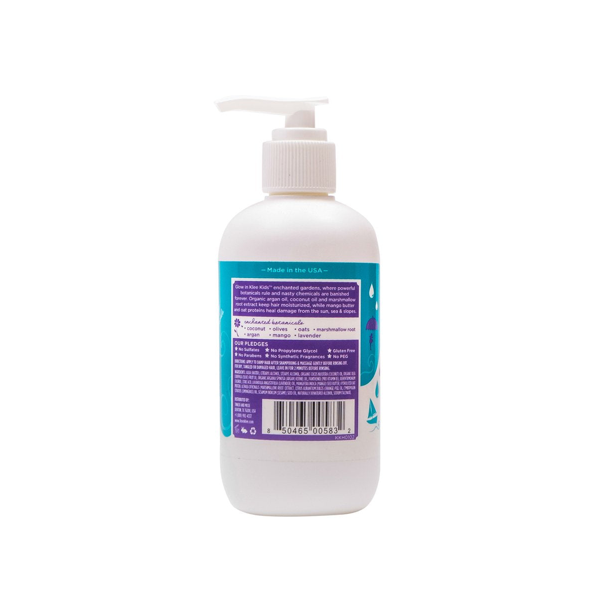Klee Kids bath time image shows kid-friendly hair-care routine