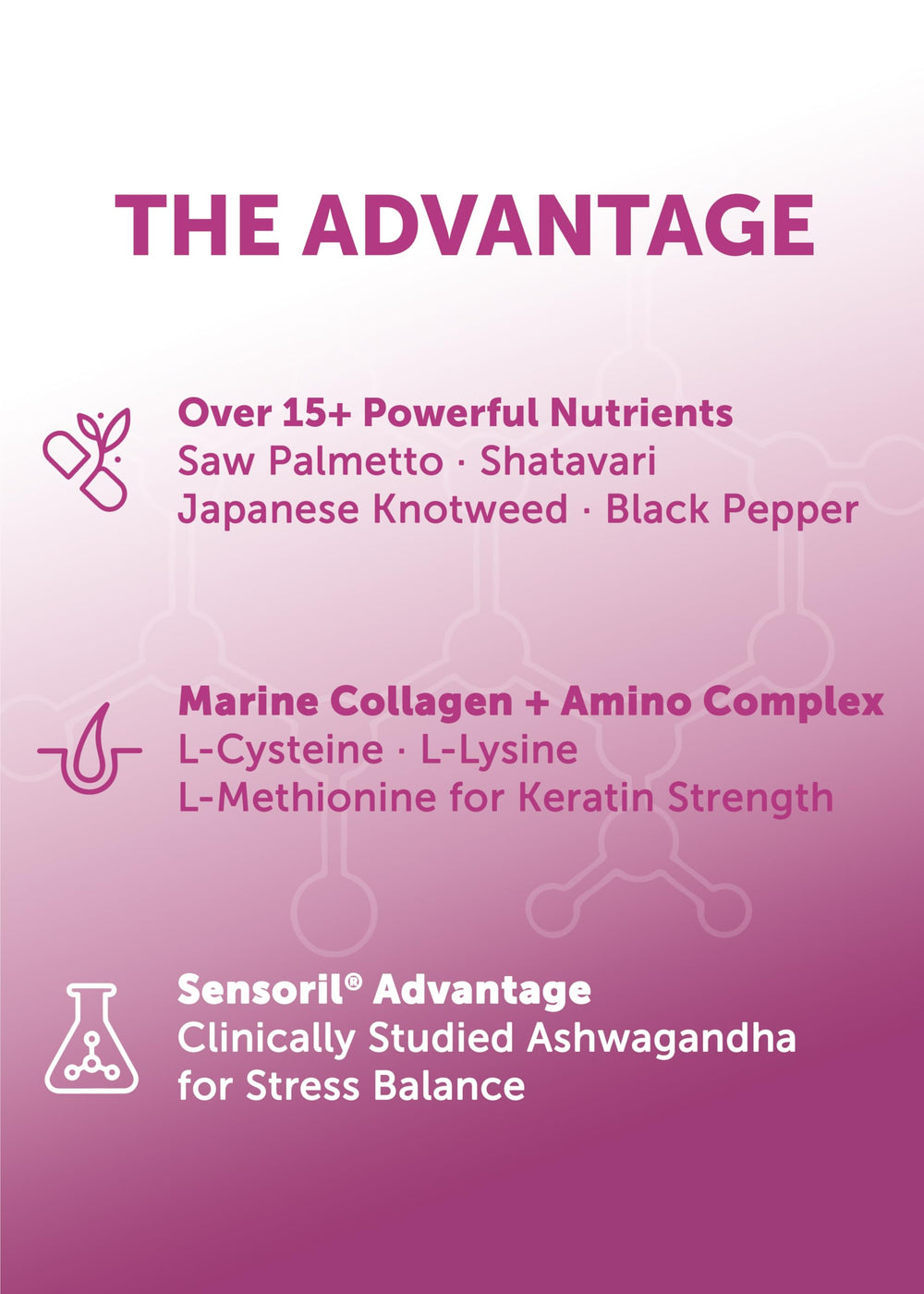 Lunakai PRO daily-dose shot emphasizes simple, consistent use for fuller-looking hair over time