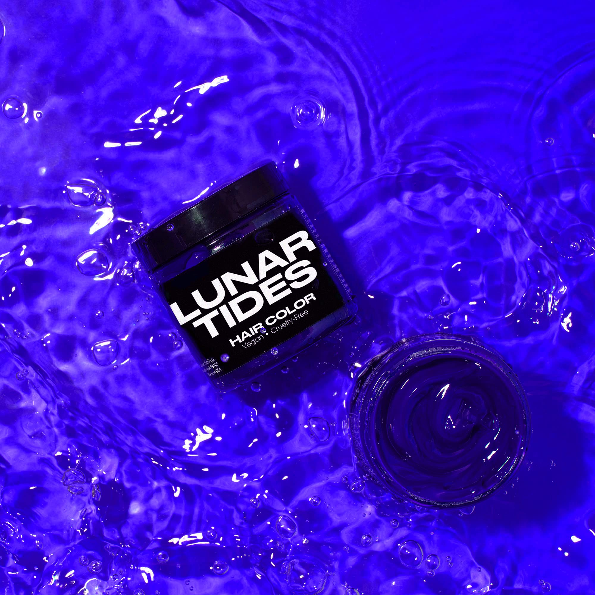 Lunar Tides Blue Velvet application gloves keep sessions clean