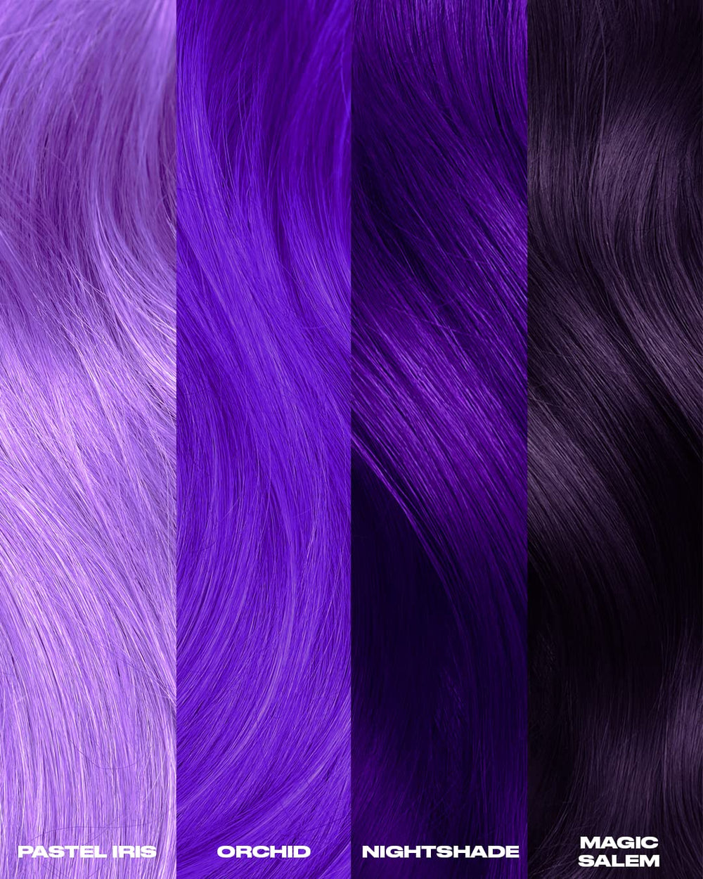 Lunar Tides hair before-after tone visual hints at vibrant hue transitions over time.