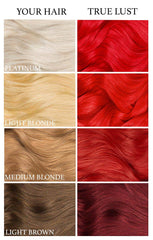 Lunar Tides True Lust application brush for precise, salon-style color application.