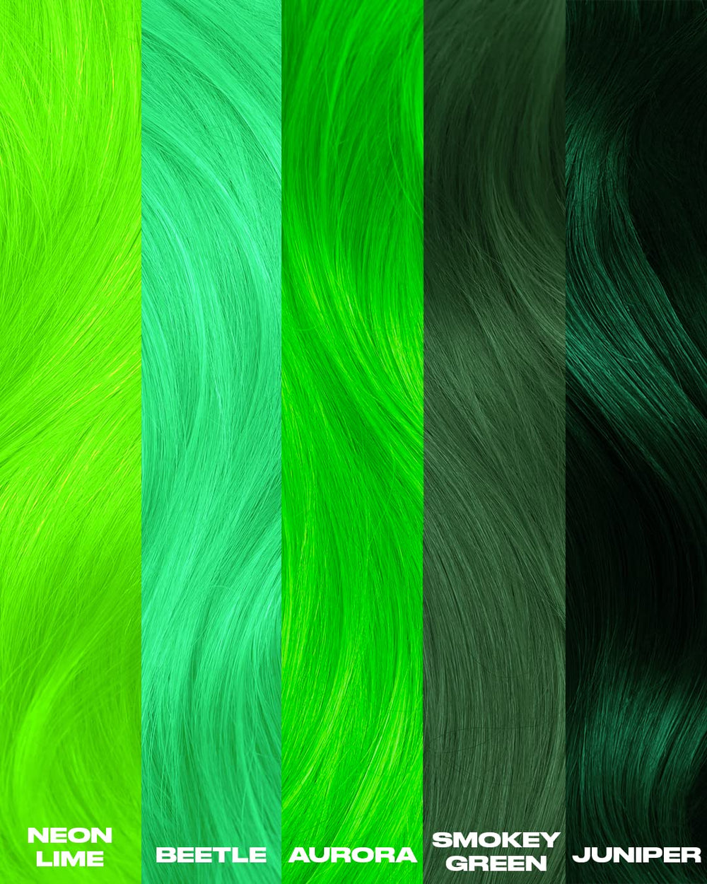 Lunar Tides model wearing Juniper Green for a vibrant, fashion-ready look.