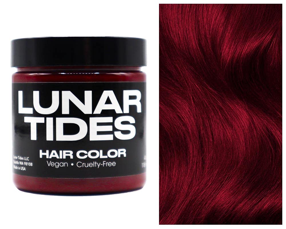 Lunar Tides Blood Moon swatch shows bold color options for expressive styling