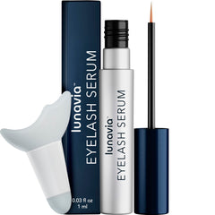 Lunavia Eyelash Serum bottle for nightly conditioning and nourishment.