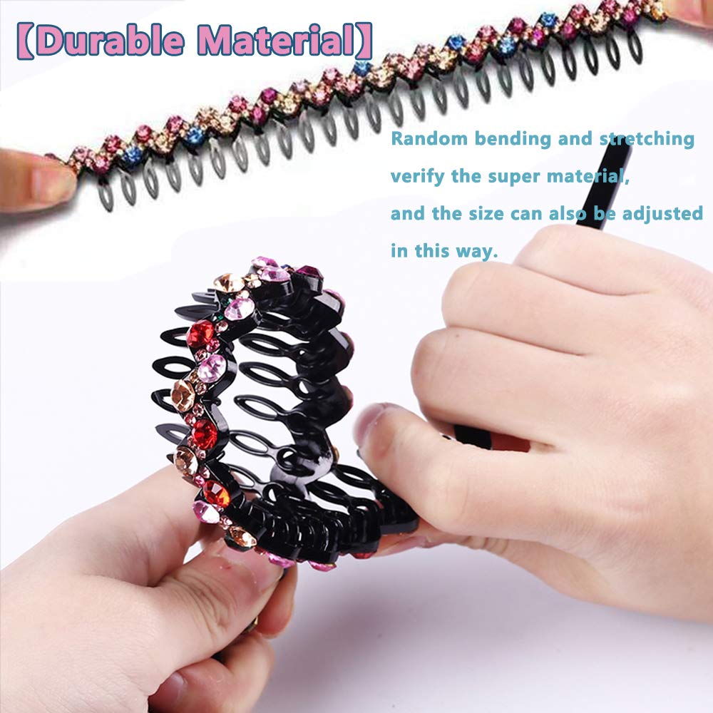 LUOLIPEYA light-blue teeth comb comfortable anti-slip grip