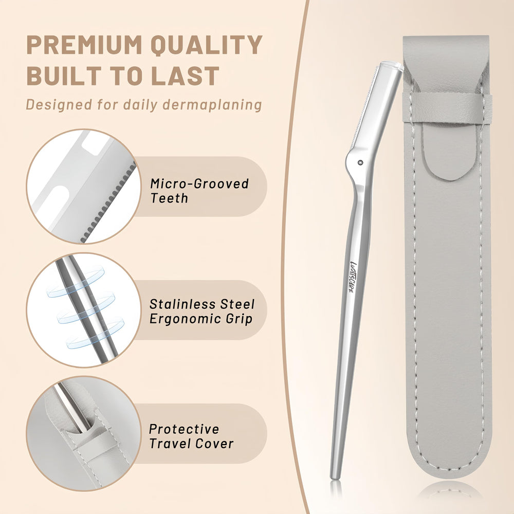 LuottsCare 10 refill blades pack ensures continued sharp grooming sessions.