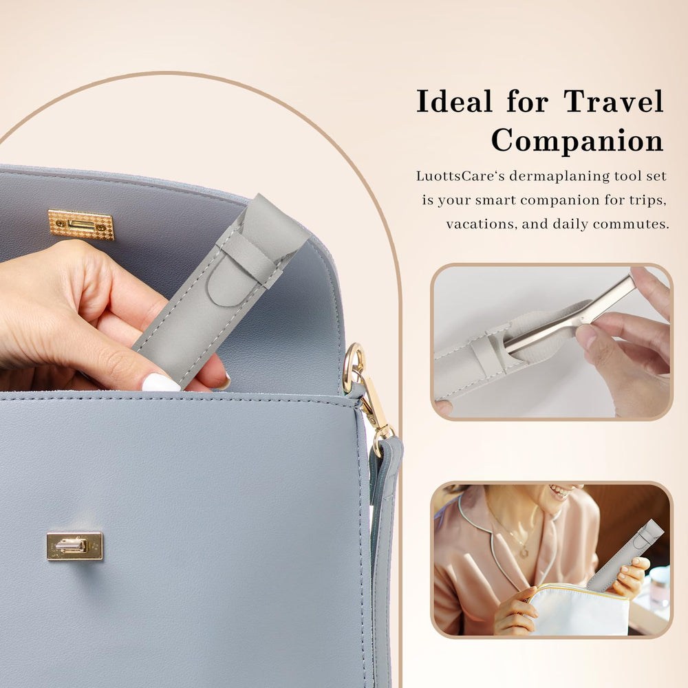 LuottsCare easy-cleaning razor head for quick post-use maintenance.