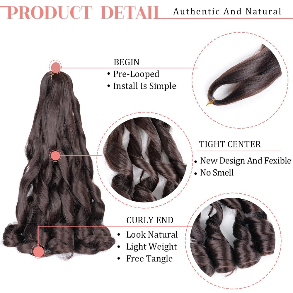 Luoyudu easy-install braiding hair enables quick, beginner-friendly styling.