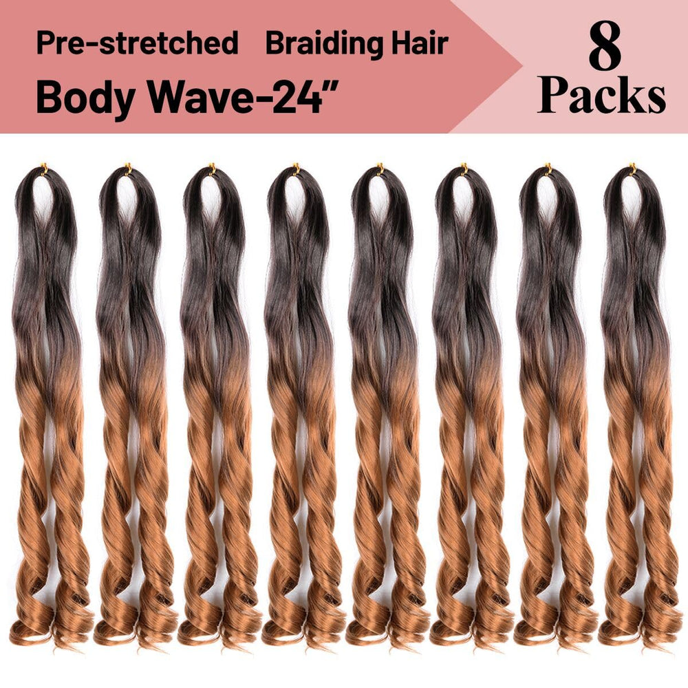 Luoyudu easy-install braiding hair for beginner-friendly twists and braids
