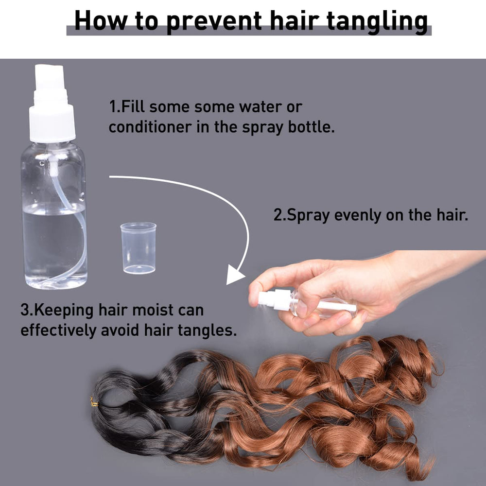 Luoyudu full-head styling ready pack demonstrates versatile hairstyle options