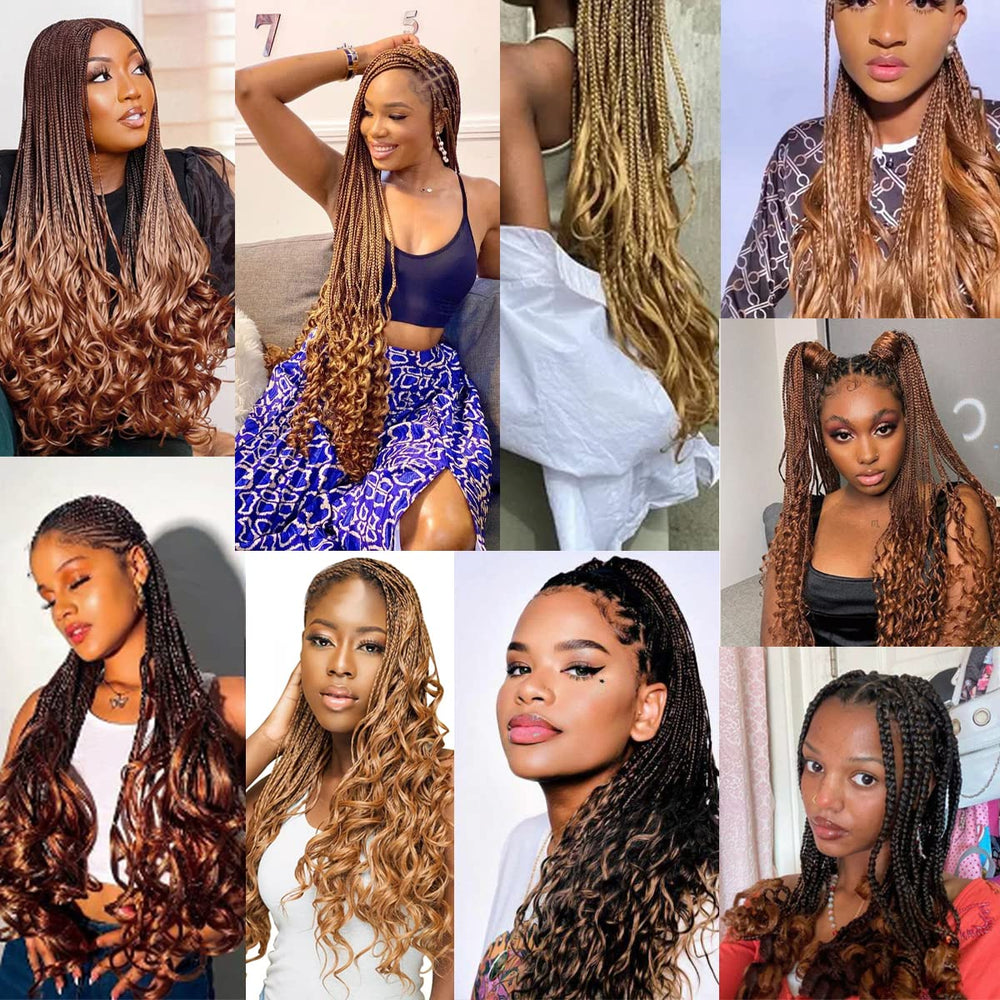 Luoyudu reusable braiding hair pack for repeated wear