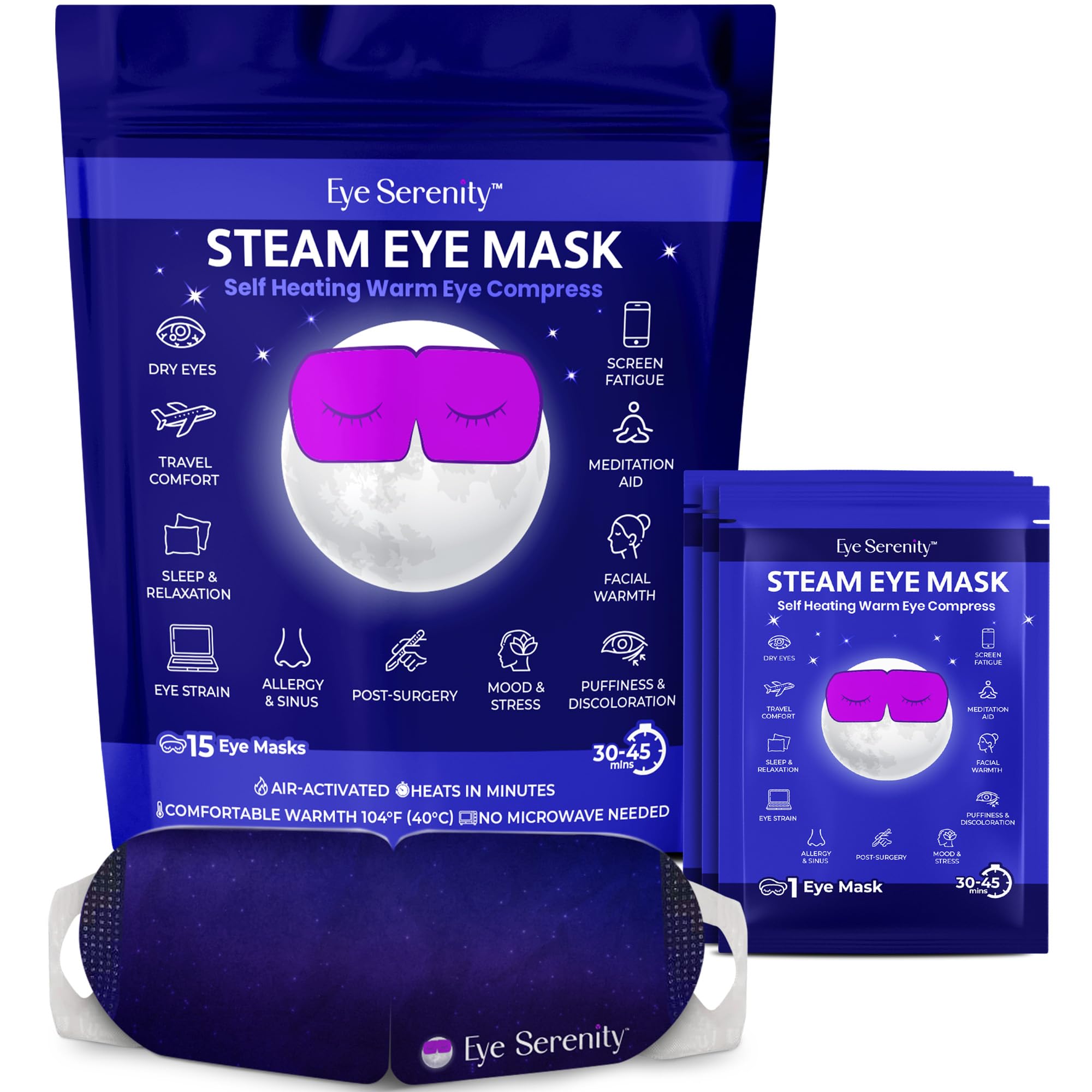Lure Essentials eye mask gift display suggests versatile wellness gift