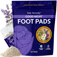 Lure Essentials Sole Serenity Good Night Foot Pad ready for night-time relaxation and targeted foot comfort.