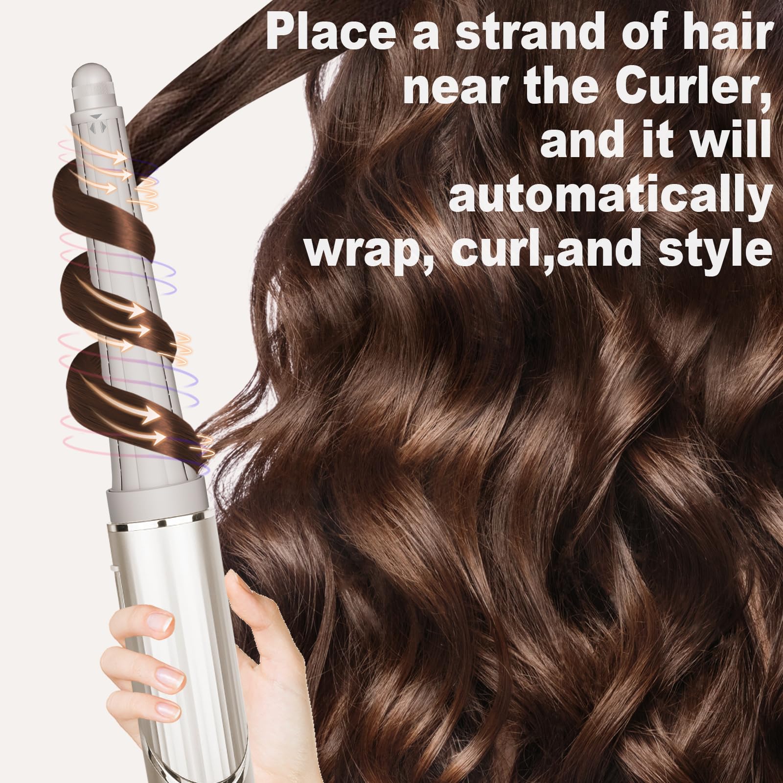 Luresta conical barrel offers 20-36mm range for defined curls and volume.