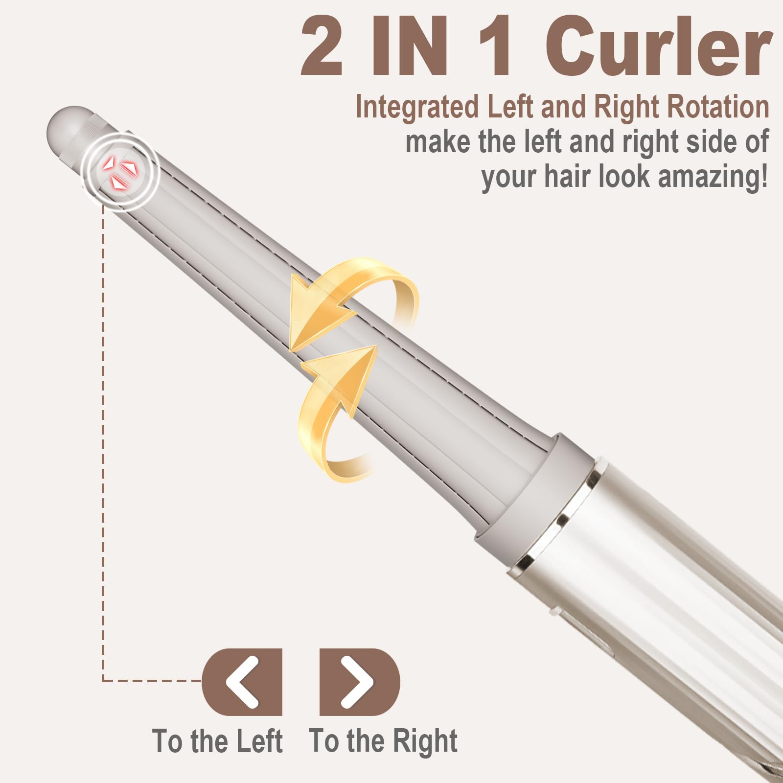 Luresta attachment is ideal for thin lighter hair seeking smoother texture.