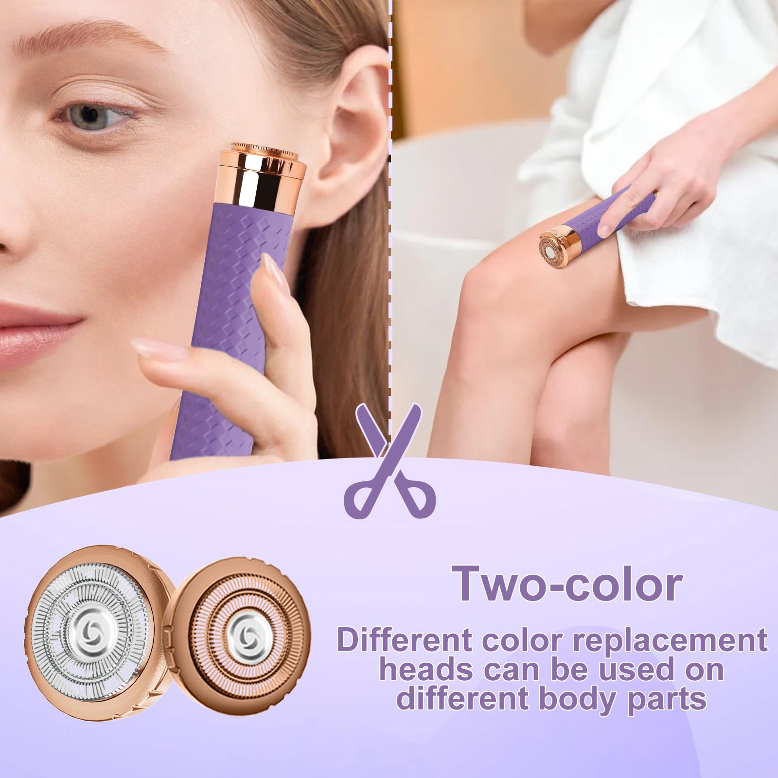 Lurini close-up gold-plated head shows smooth glide and low friction touch.