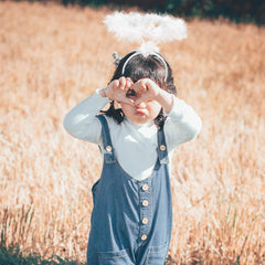 Lurrose angel headbands used as party prop to boost festive mood