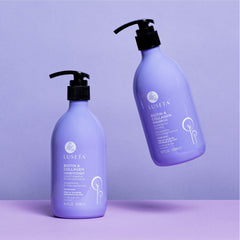 L Luseta Argan Oil drops highlight shine and moisturized strands