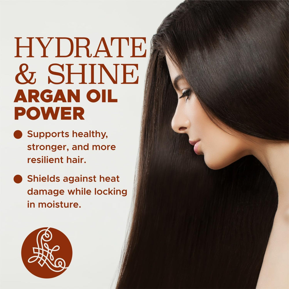 Luseta Argan Oil Hair Mask wash and rinse scene for smooth detangling