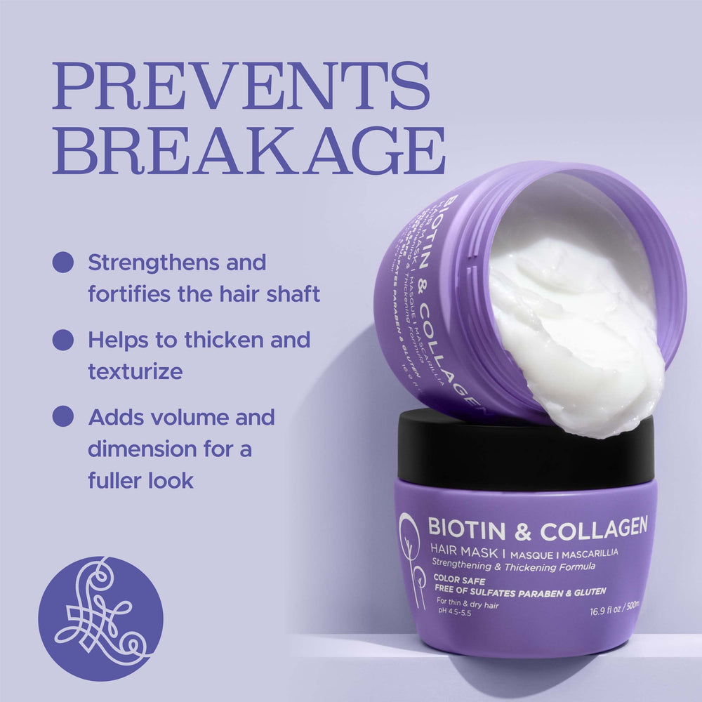 Luseta Biotin Collagen Hair Mask ingredients highlight argan oil for deep hydration.