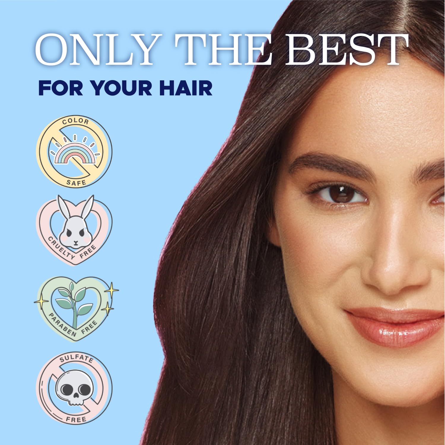 Luseta blue set packaging shown, ideal for color-brightening routines.
