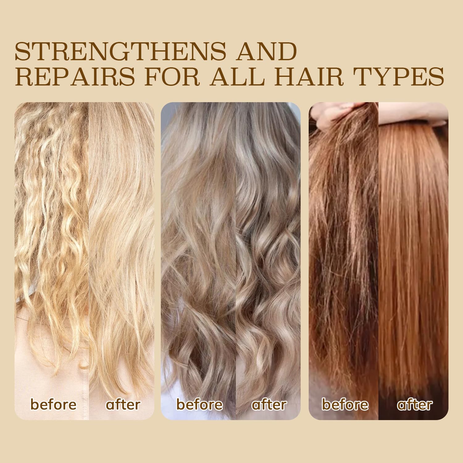 Luseta Bonding Shampoo with quinoa seeds supports bond repair and texture