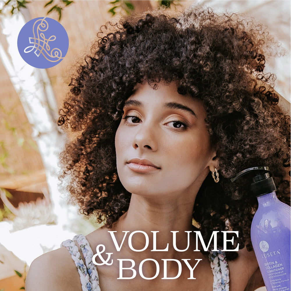 Luseta packaging image highlighting eco-friendly bottle