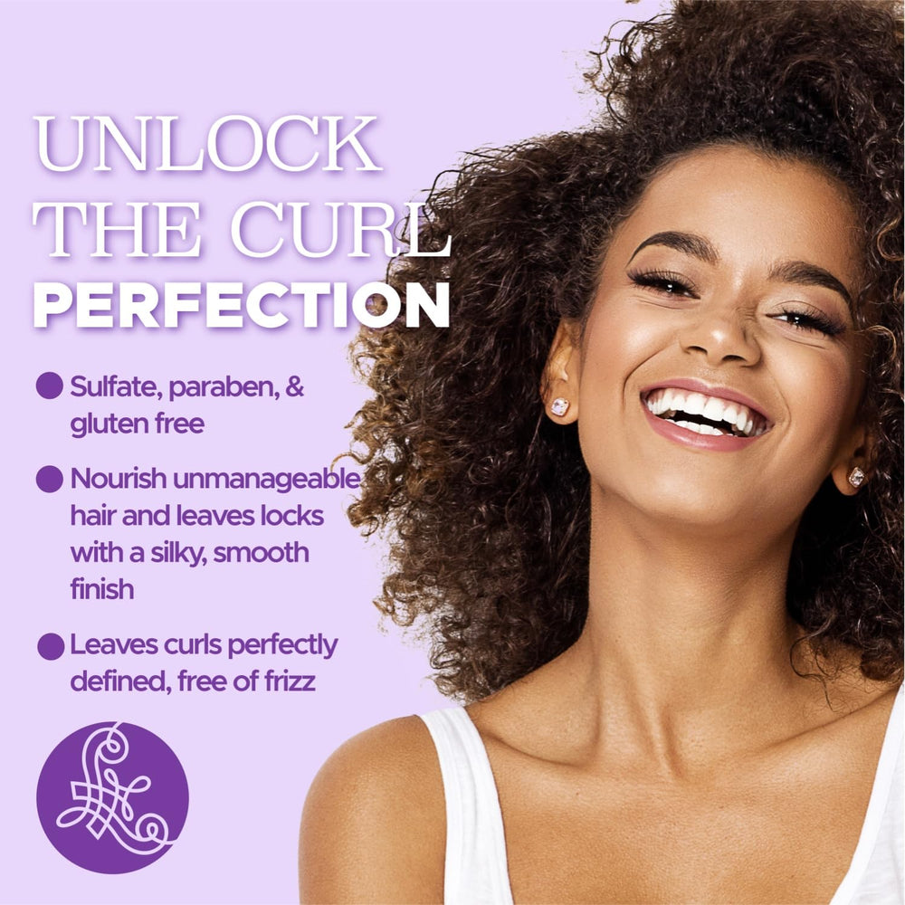 Luseta Curly Hair Mask detangles and eases combing for waves.