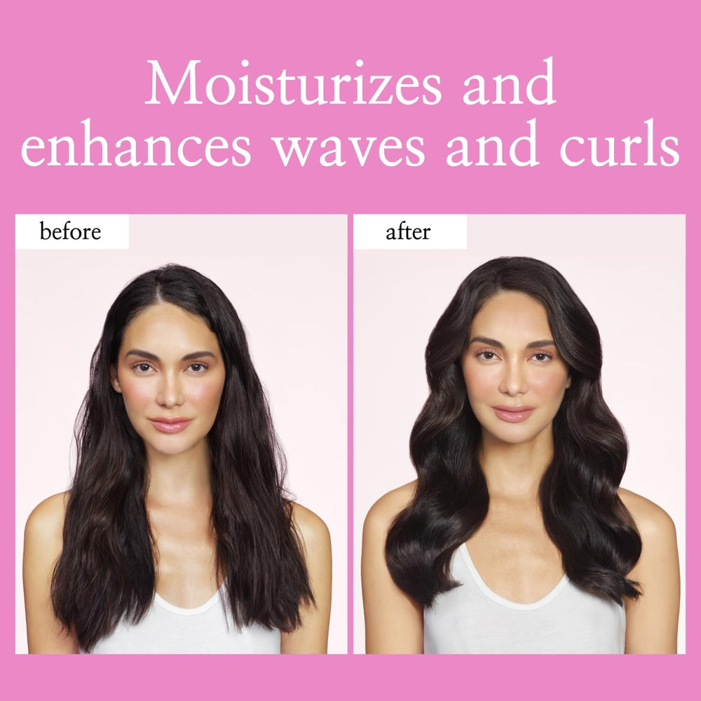 Luseta frizz control finish on smooth, glossy curls